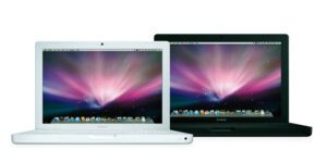 2006 Apple MacBook Black & White 이미지