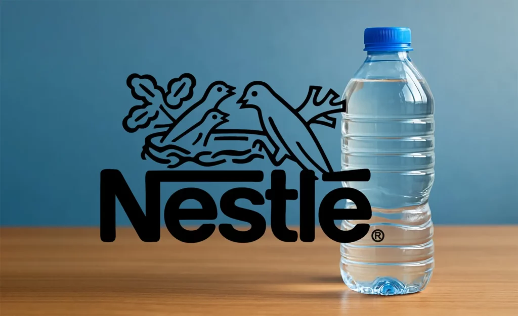 네슬레의 물 상품