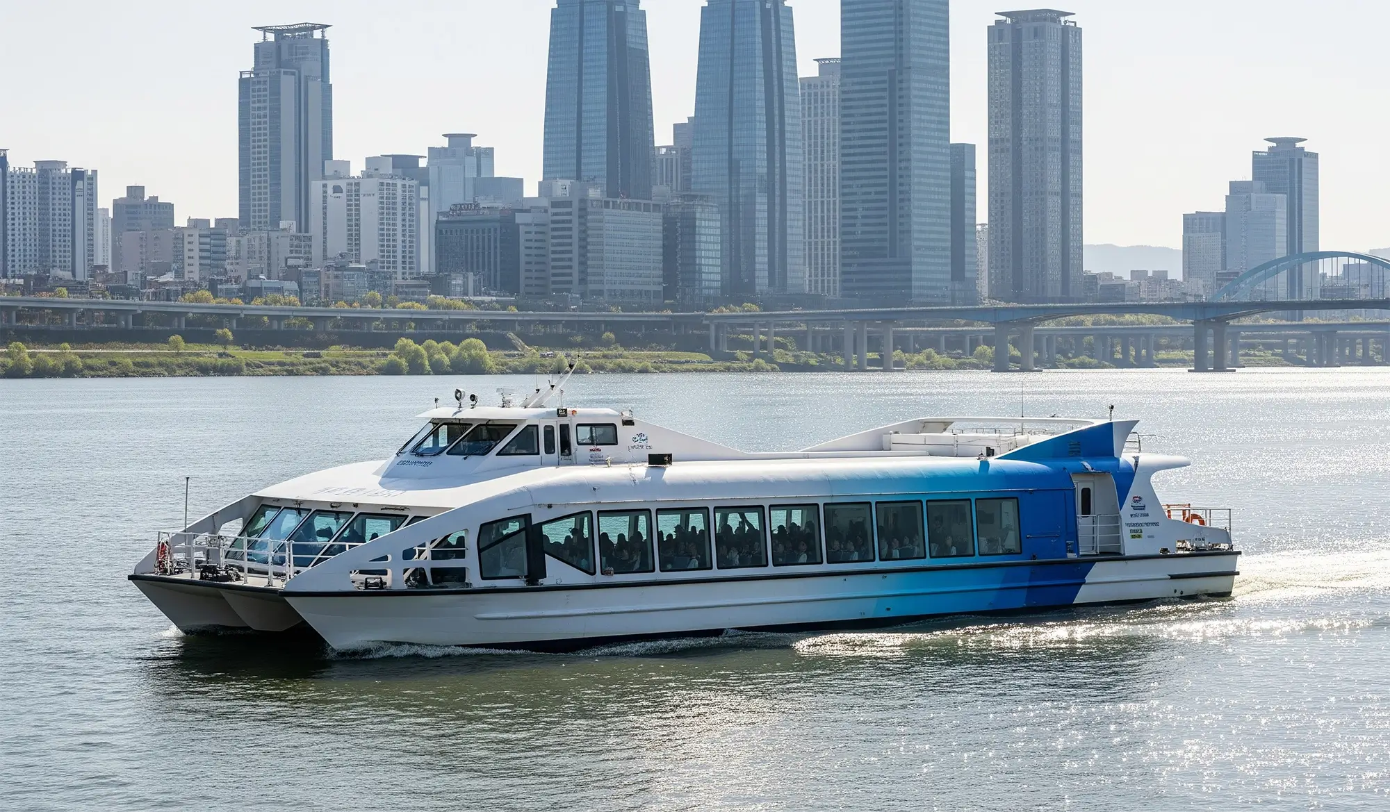 Introduction of Han River water buses