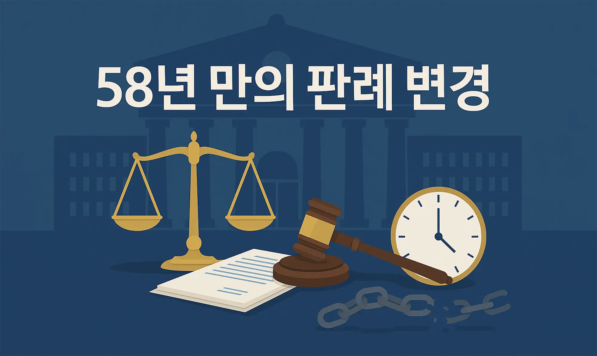 58년 만의 판례 변경! 소멸시효가 끝난 빚, 이제는 되살아나지 않는다