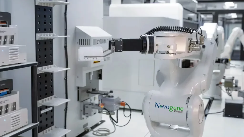 중국 유전체 수집 기업 노보진