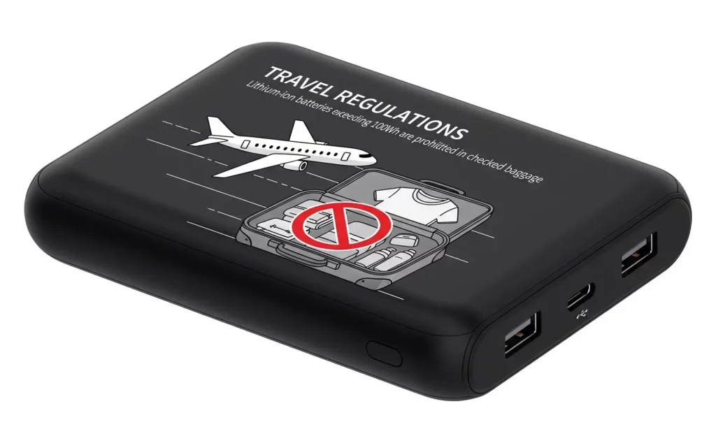 보조 배터리 기내 반입 규정