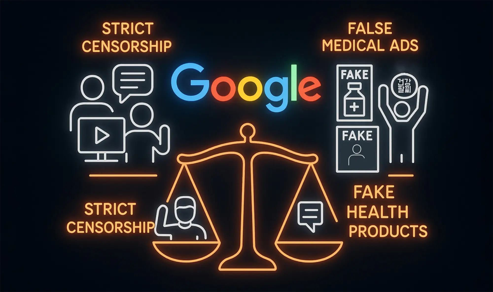 YouTube false and exaggerated