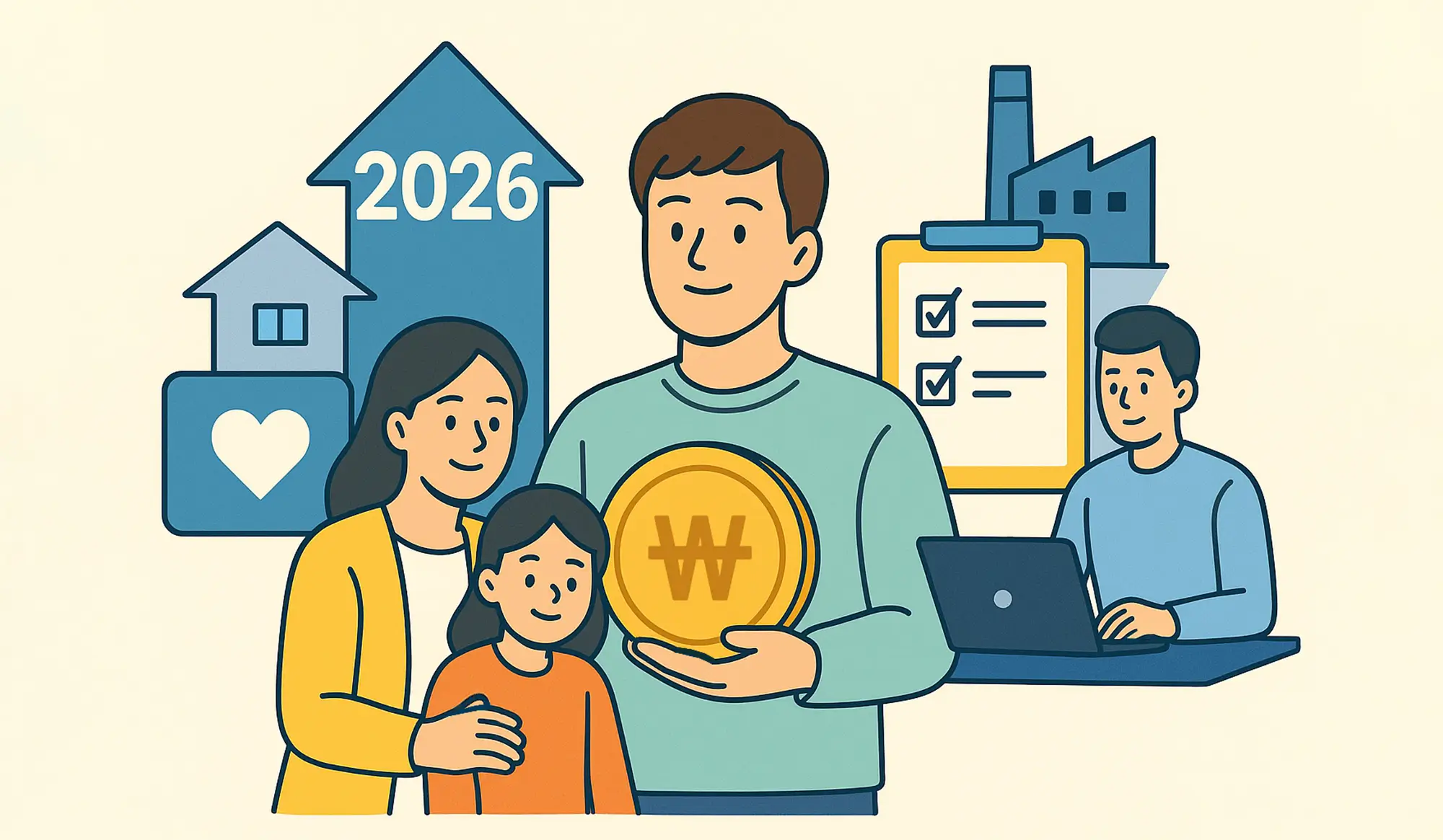 2026년 국민기초생활보장제도 대개편 가이드, 기준 중위소득 역대 최대