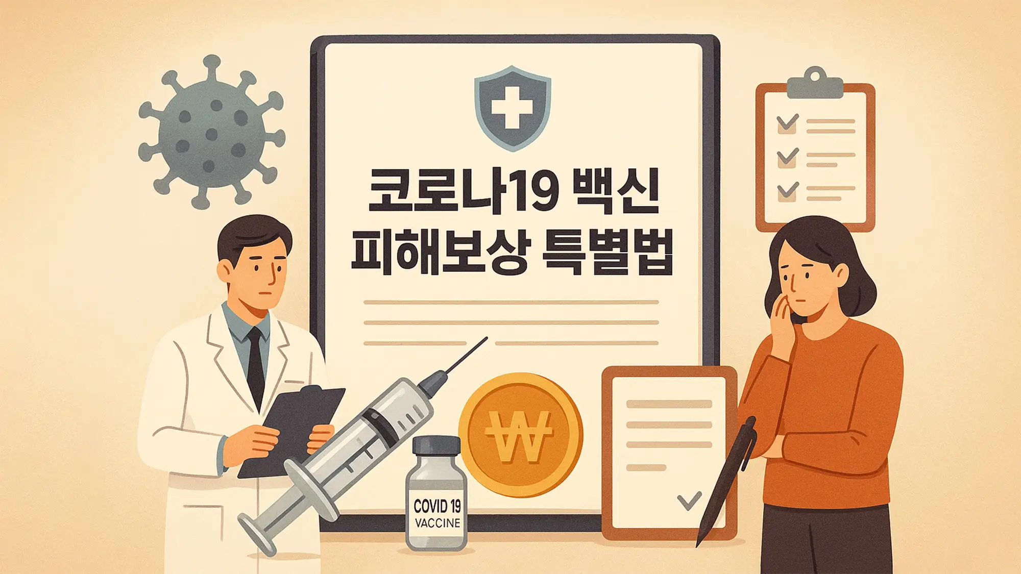 코로나19 백신 피해보상 특별법 - 기준, 5억 보상액, 신청방법, 절차 및 1년 재심사 특례 완벽 가이드 - 100 age health