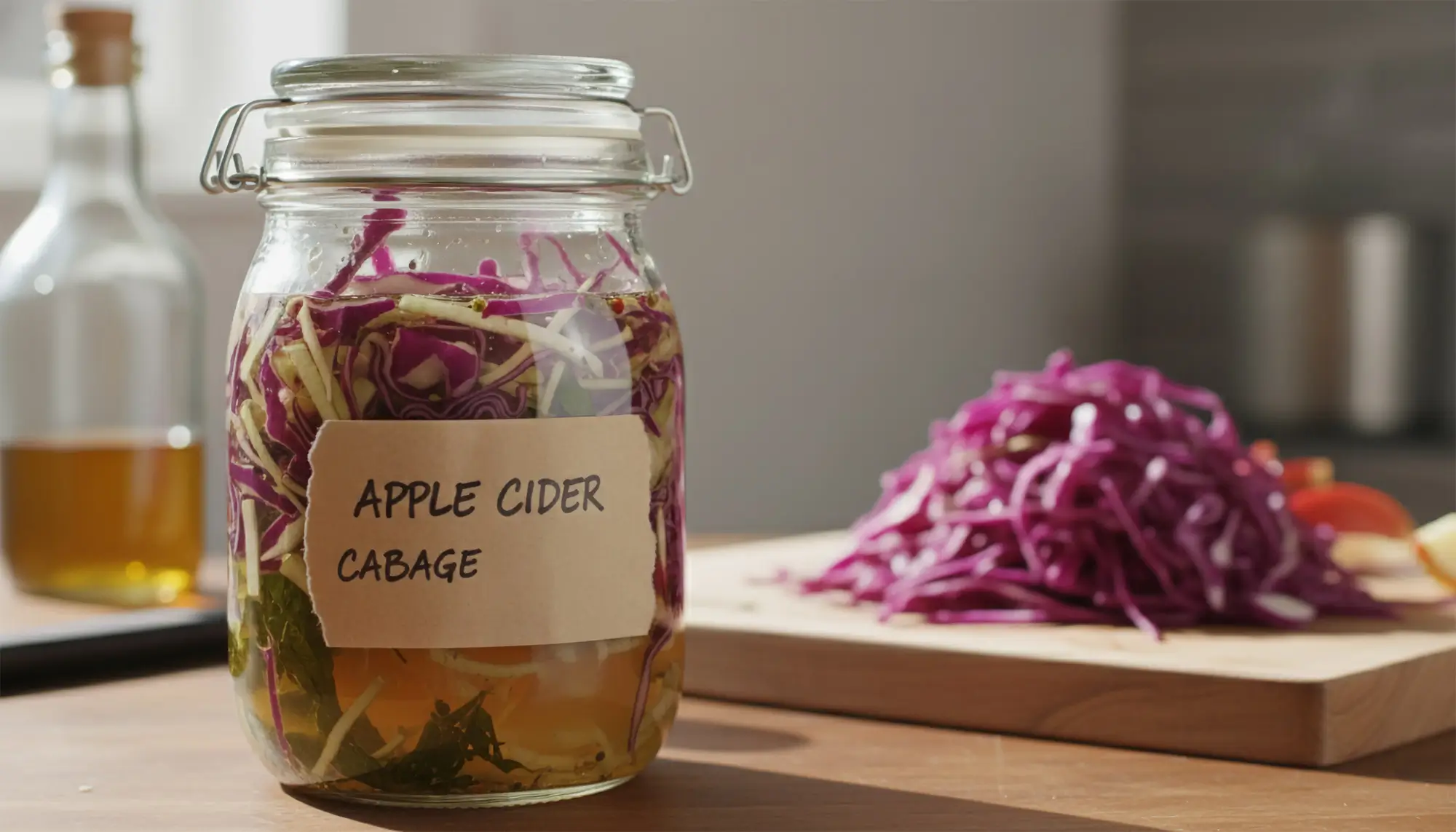 식초 절임 양배추 – 내장지방, 혈압, 노화를 잡는 황금 조합의 과학 - 100 age health